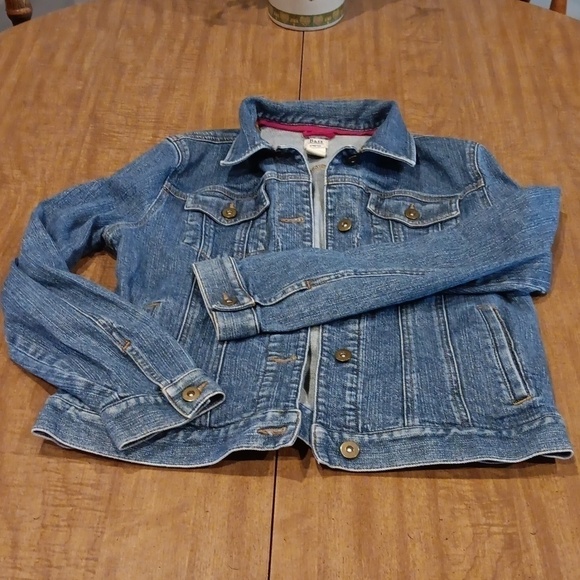 Jean jacket by bass. Size junior M - Picture 2 of 6
